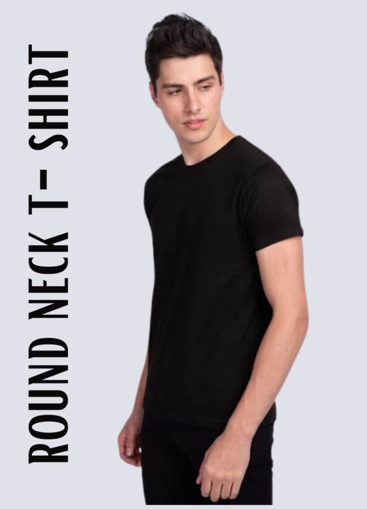 round neck t shirt cotton colours available half sleeves